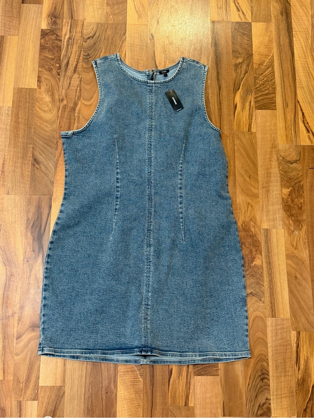 Express denim dress